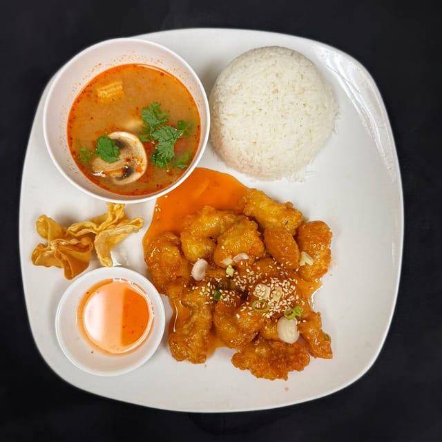 Orange Chicken (Lunch).