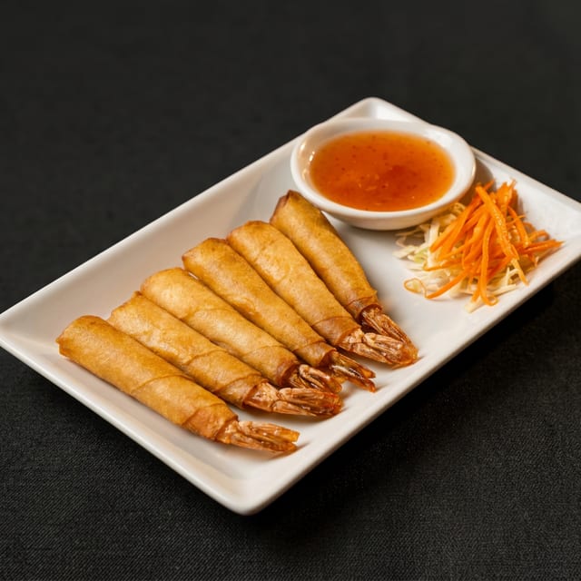 Shrimp Rolls.